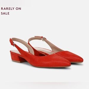 Naturalizer Red Slingback Heels